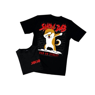 เสื้อยืด SoulStreet Clothingลาย Shiba Dab ขนาด M-4XL