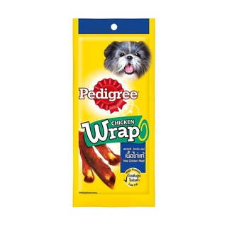 เพดดิกรีดีไลท์ชิคเก้นแรป 25กรัม Pedigree Delight Chicken Wrap 25g.