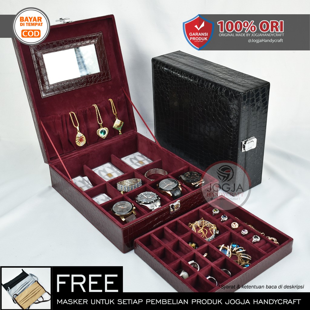 ORIGINAL Premium Jewelry Box Complete / Jewelry & Watch Box