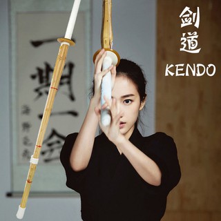 ดาบเคนโด้ ไม้ไผ่ 竹刀 Shinai ชิไน สำหรับฝึก Kendo ดาบไม้ ซามูไร Bokken ดาบญี่ปุ่น Bamboo Wooden Sword Samurai Katana ทนทาน