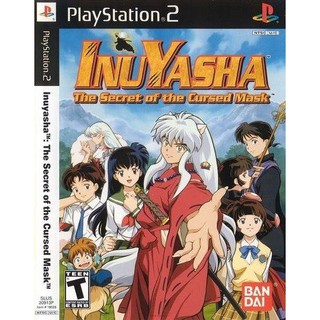 แผ่นเกมส์ Inuyasha The Secret of the Cursed Mask  PS2 Playstation 2 คุณภาพสูง ราคาถูก