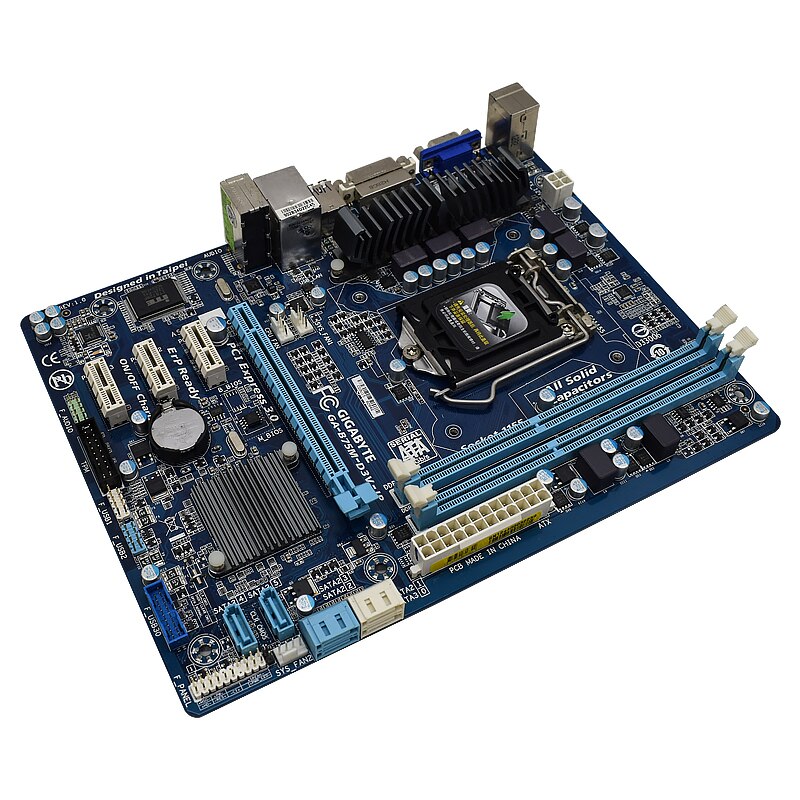 Forgigabyte Ga 5m D3v Jpเด มเมนบอร ดlga 1155 Ddr3 16g 5 5m D3vเดสก ท อปเมนบอร ดsystemboardใช Dvi Vga Ddr3 Nhip ลดเหล อ 1 927