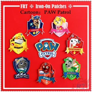 ✿ การ์ตูน: Paw Patrol Series 03 แผ่นรีดติดเสื้อ ✿ แผ่นแพทช์รีดติดเสื้อ ปักลาย Diy จํานวน 1 ชิ้น