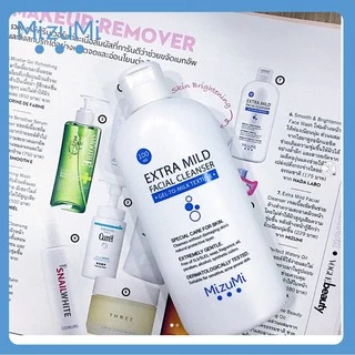 ถูก/แท้/มีไลฟ์ เจลล้างหน้า Mizumi Extra Mild Facial Cleanser มิซึมิ มิซูมิ สูตรอ่อนโยนพิเศษ ล้างหน้า ลดสิว