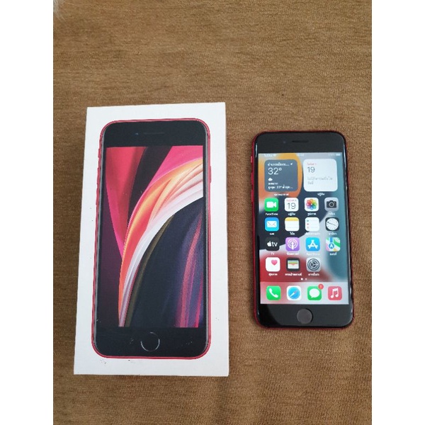 โทรศัพท์มือสอง Apple ไอโฟน  รุ่นiphone SE สี Red 64GB