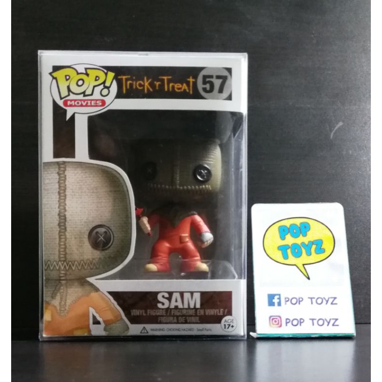 FUNKO POP Sam 57 Trick r Treat ของแท้ งานเก่าเลิกผลิต หายากสุดๆ แถมกล่องใส Halloween horror movie fi