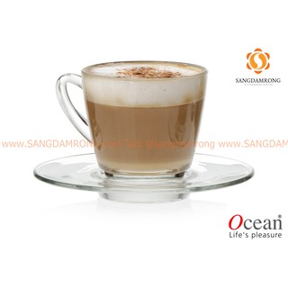 โอเชี่ยนกลาส - จานรองแก้วกาแฟคาปูชิโน่ KENYA 6" (รหัส1P01671) #G01-236