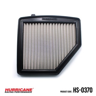 HURRICANE กรองอากาศสแตนเลสสตีล เฮอร์ริเคน รุ่น HS-0370 Honda HR-V