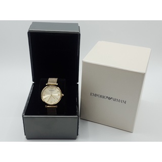 นาฬิกา EMPORI ARMANI WOMENS AR1957 32 MM GIANNI T-BAR QUARTZ พร้อมกล่อง (ใหม่)