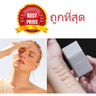 Beauty-Siam แท้ทั้งร้าน !! แบ่งขาย THREE SOLAR TINTED GLOW FLOW LIQUID FOUNDATION