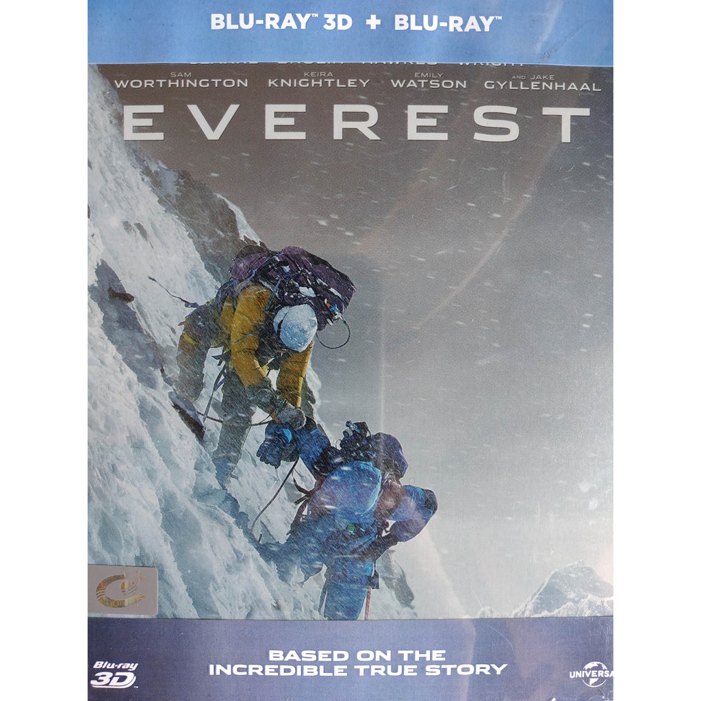 Bluray3D+2D steelbook edition(2disc) Everest  บลูเรย์กล่องเหล็ก 3D+2D(2แผ่น) Everest มีเสียงไทย ซับไ