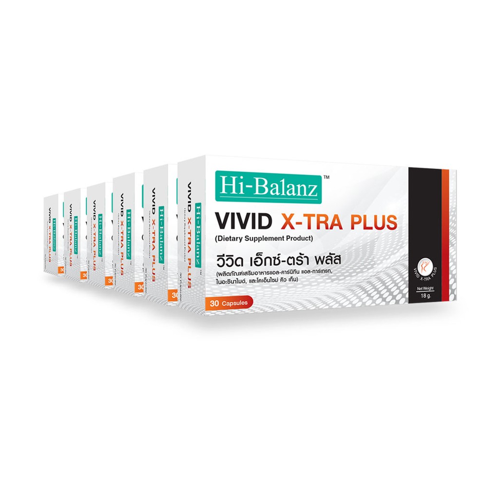 Hi-Balanz Vivid X-TRA Plus L-Carnitine / Pack 6