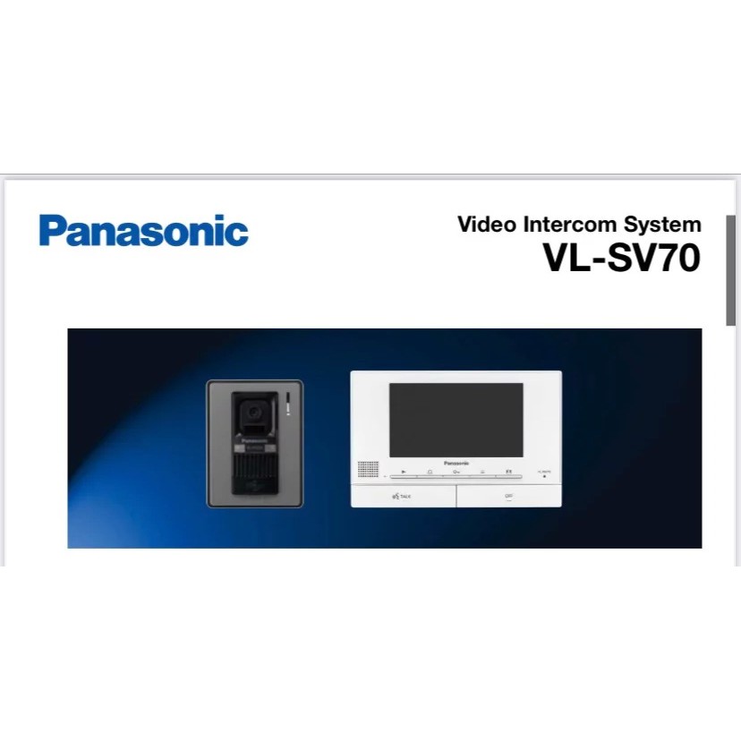 VL-SV70BX Panasonic VDO Intercom (New)