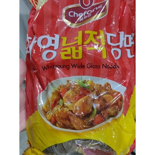 WHAYOUNG Wide Glass Noodles 1 kg วุ้นเส้นสไตล์เกาหลี