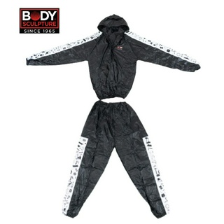 Body Sculpture Hooded Sauna Suit BJ-012 ชุดซาวน่าสำหรับออกกำลังกาย รุ่น  มีไซน์แจ้งในตัวเลือก