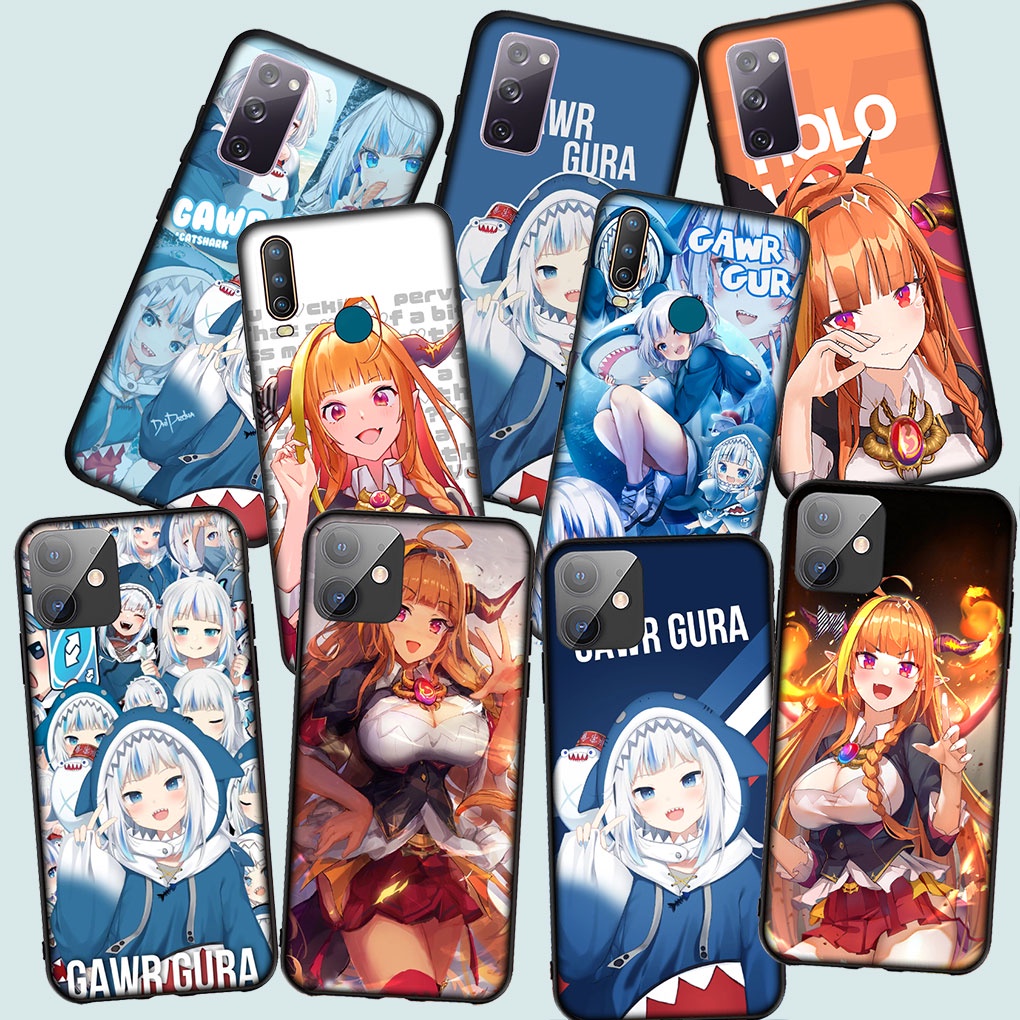 ฝาครอบโทรศัพท์ปลอก VIVO Y20 Y17 Y12 Y15 Y11 Y81 Y91C Y20I Y91S Y20S ซิลิโคนนุ่ม JC33 Hololive gawr g