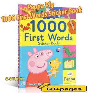 Peppa Pig: 1000 First Words Sticker Book