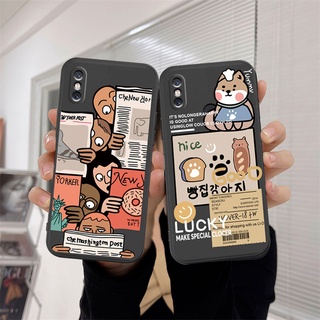 เคสมือถือ Xiaomi Redmi 9C NFC 9T 9 Power POCO M3 M2 PRO Redmi 10X 9A 9AT 9i Note 8 9 10 10S 9S 9 PRO MAX Note8 Note9 Note10 Note10S Note9S Note9PROMAX Xiaomi POCO C3 X3 PRO NFC แบบนิ่ม ลายหนังสือพิมพ์ เคสโทรศัพท์