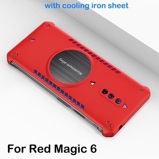 เคสอลูมิเนียมอัลลอย กระจายความร้อน สําหรับ Nubia Red Magic 6 PC Red Magic6