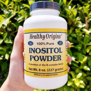 ผงอิโนซิทอลบริสุทธิ์ 100% Inositol Powder 227g (Healthy Origins®) ลดเครียด ปรับอารมณ์ที่แปรปรวน ลดสิว ลดคอเลสเตอรอล