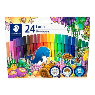 ปากกาเมจิก สีเมจิก Staedtler Luna ชุด 24 สี