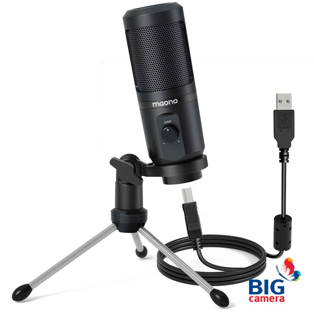 Maono USB Gaming Microphone with Mic Gain [AU-PM461TR ] ไมโครโฟนยูเอสบี - ประกันศูนย์ไทย
