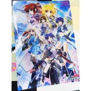 แผ่น 3D สาวน้อยจอมเวท นาโนฮะ Magical Record Lyrical Nanoha Force