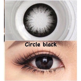 คอนแทคเลนส์🌈Circle🌈 Black/Choco (Pitchylens/Wink) ขนาดบิ๊กอาย💖