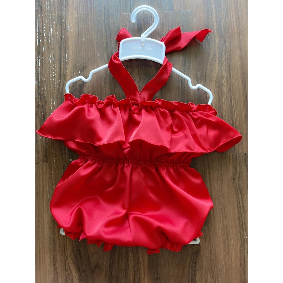 Bay Bi ชุดเสื้อผ้าเด็กผู้หญิงผ้าไหม 8-23kg Angel Baby Fashion Design