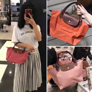 พร้อมส่ง Longchamp ของแท้ 1621089 Le pliage กระเป๋าถือ กระเป๋าสะพายไหล่ ทรงโท้ท ขนาดเล็ก สไตล์คลาสสิก สําหรับสตรี