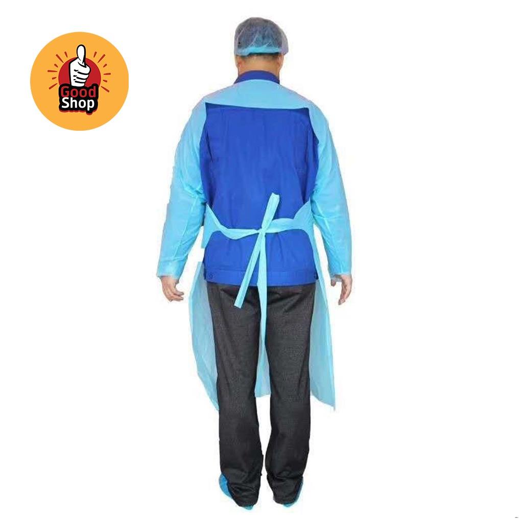 ▲◆Good Shop ชุด CPE Gown  พร้อมส่งจากไทย ไม่ต้องรอนาน แบบใช้ครั้งเดียวทิ้ง