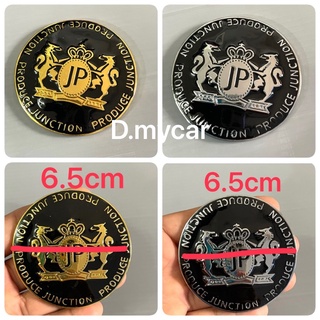เนื้องานเป็นโลหะ LOGO โลโก้ #JP#JUNCTION PRODUCE ขนาด 6.5 cm ติดรถยนต์ #สติ๊กเกอร์ติดรถยนต์ #เพลทแต่งรถ#Logo Sticker