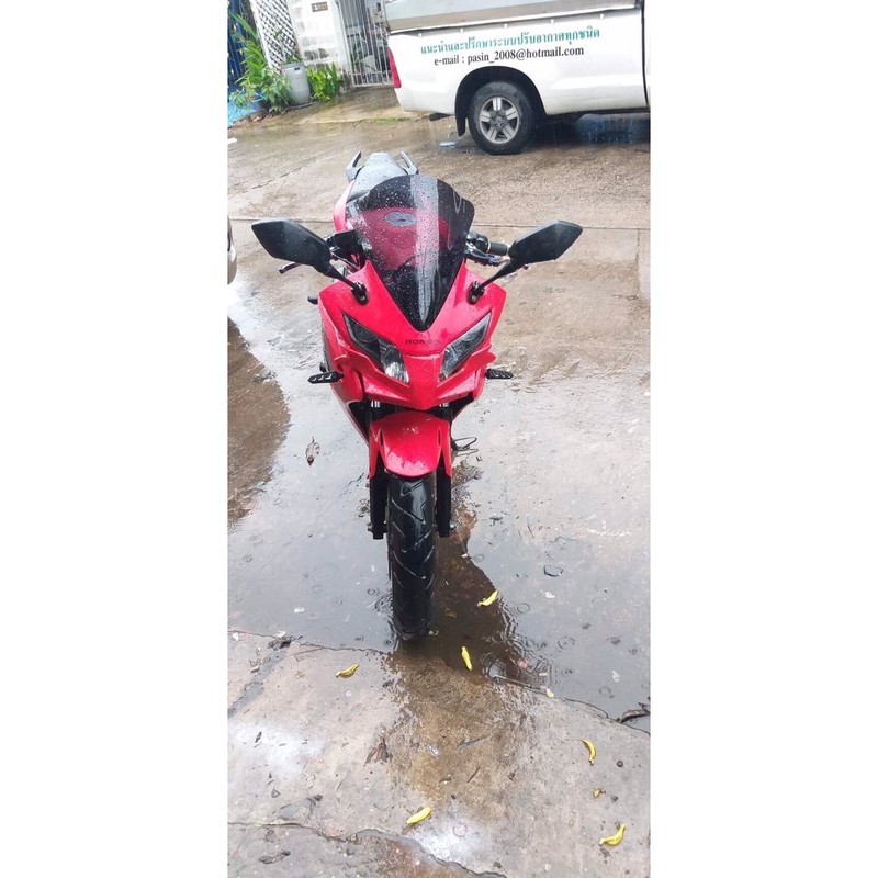 ครอบไฟหน้าแต่ง cbr150 ตัวหัวฉีดเก่า ตรงรุ่นใส่ได้เลย