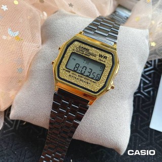 Casio F91หน้าเพชรกลิตเตอร์