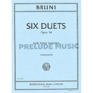 (two violin) Six Easy Duets op.34 (IMC2669)