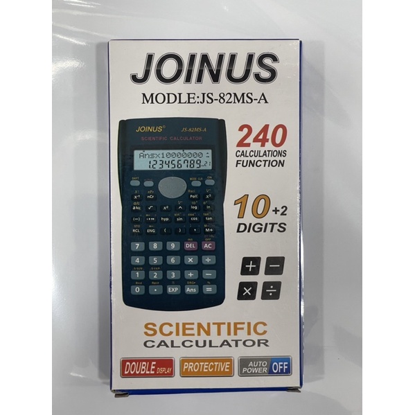 เครื่องคิดเลขวิทยาศาสตร์ Joinus 240 Function Scientific Calculator