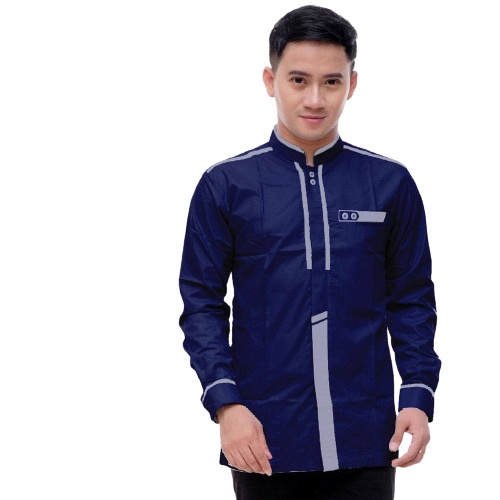 Putih Za OFFICIAL STORE HILWA COLLECTION Equator Motif สีสีขาว Navy Coksu ขนาด SML XL XXL XXXL Jumbo