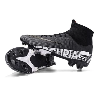รองเท้าสตั๊ด รุ่น AG Soccer Shoes ชนิดหุ้มข้อ สำหรับฟุตซอล ฟุตบอล