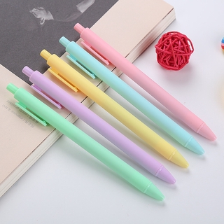 ปากกาเจลกดสี Macaron, ปากกาสีลูกกวาด, ปากกาลายเซ็นสำนักงาน, เครื่องเขียนสำหรับการเรียน, อุปกรณ์การเรียน
