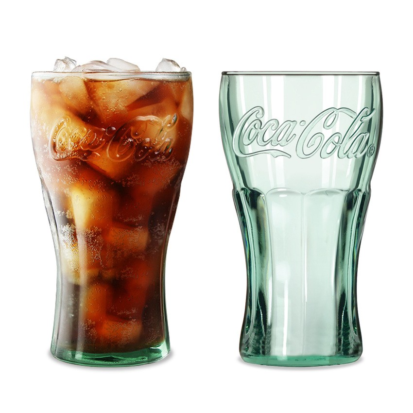 【2 ใบ  】USA Libbey แก้วโค้ก Vintage 16 oz