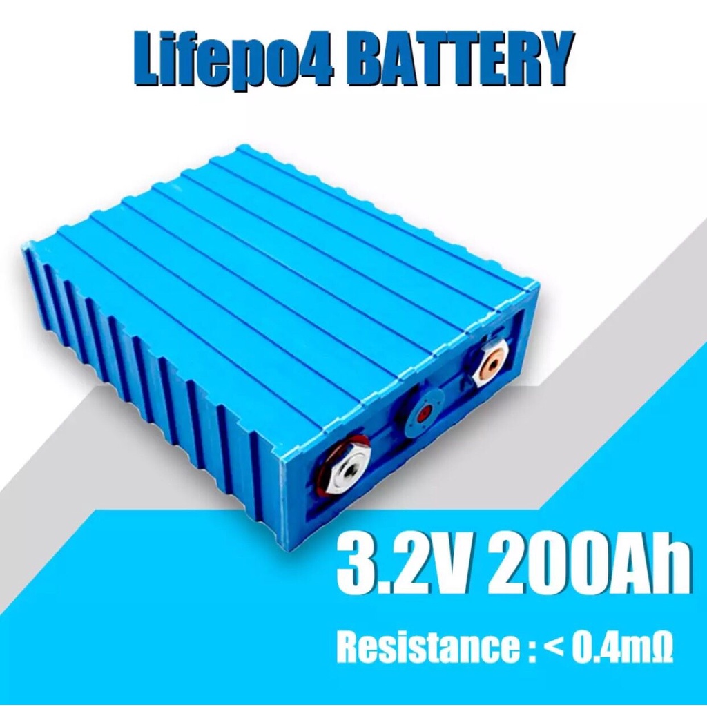 แบตเตอรี่​ ลิเธียม​ CALB lithium ion Lifepo4 3.2V 12V 24V 48V GRADE A 200ah​ UPS​ Battery​ ระบบโซล่า คัดสรรอย่างดี FTVV