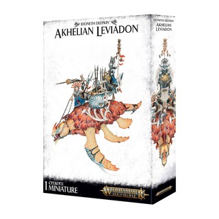 [GWพร้อมส่ง]WARHAMMER : IDONETH DEEPKIN: AKHELIAN LEVIADONโมเดลเกมสนามจำลอง