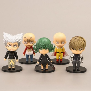 🎉พรีออเดอร์🎉โมเดลการ์ตูน One Punch Man ชุด 5 ตัว ของสะสม ตั้งโชว์ การ์ตูน