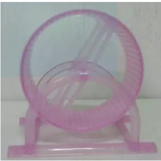 Hamster  Wheel วงล้อวิ่ง ของเล่นออกกำลังกาย สำหรับหนูแฮมเตอร์ ขนาด 12 ซม.