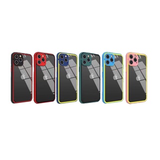 โปรโมชั่น : เคสขอบสีสายรุ้ง เคสหลังใสiphone xxs XR xsmax iphone11iphone11promaxSE 20207G8G67plus