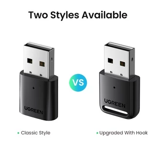 【 อัพเกรด 】UGREEN USB Bluetooth 5.4 5.3 5.0 อะแดปเตอร ์ เครื ่ องส ่ งสัญญาณ EDR Dongle สําหรับ PC Wireless Transfer สําหรับหูฟังบลูทูธ