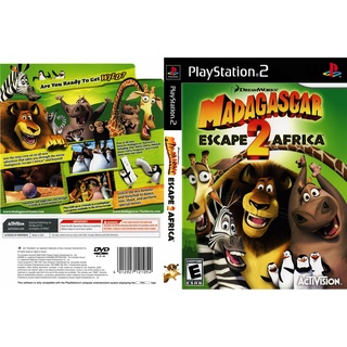 แผ่นเกมส์ PS2 DreamWorks Madagascar Escape 2 Africa   คุณภาพ ส่งไว (DVD)