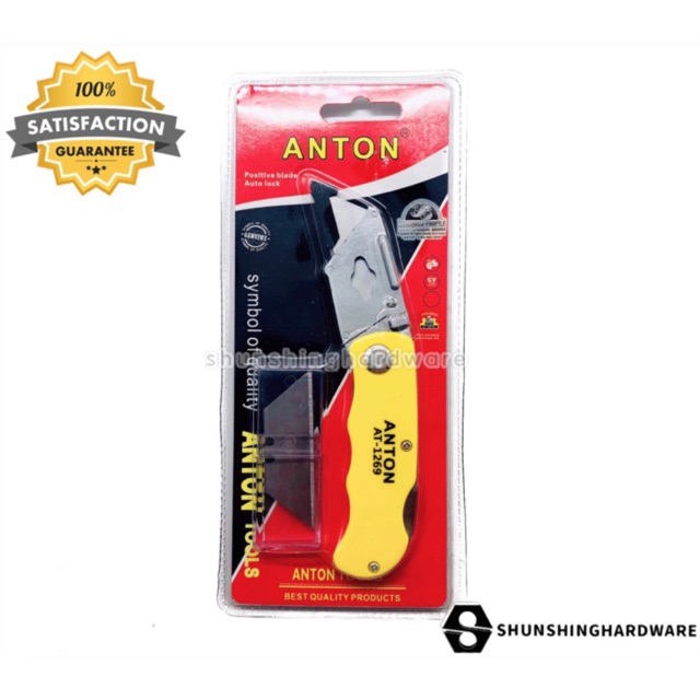 คัตเตอร์ พับ มีดปอกสายไฟ ANTON ราคา ถูกที่สุด ดีลบีเคเค