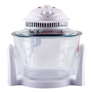 SMART HOME สมาร์ทโฮม หม้ออบหลอดฮาโลเจน หม้ออบไร้น้ำมัน หม้ออบลมร้อน 12 ลิตร รุ่น MV009 (White)