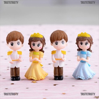 Tastetasty ฟิกเกอร์เจ้าชาย เจ้าหญิง ขนาดเล็ก DIY สําหรับตกแต่งสวน 1 ชุด